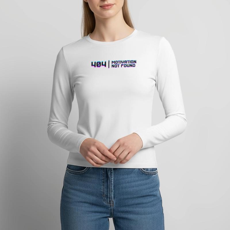 Correction de bugs Script Dev Développeur Computerfreak Manches longues slim fit Femme