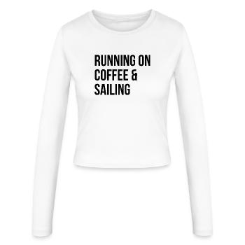 navigation - Manches longues slim fit Femme - blanc - Devant - AI Model Female 172 light (172cm)