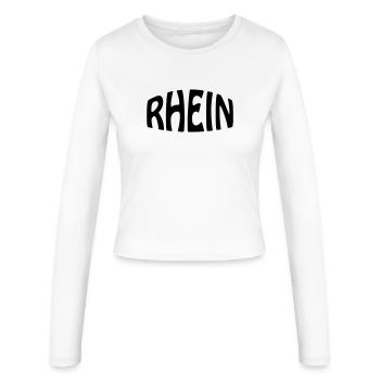 Rhin - Manches longues slim fit Femme - blanc - Devant - AI Model Female 172 light (172cm)