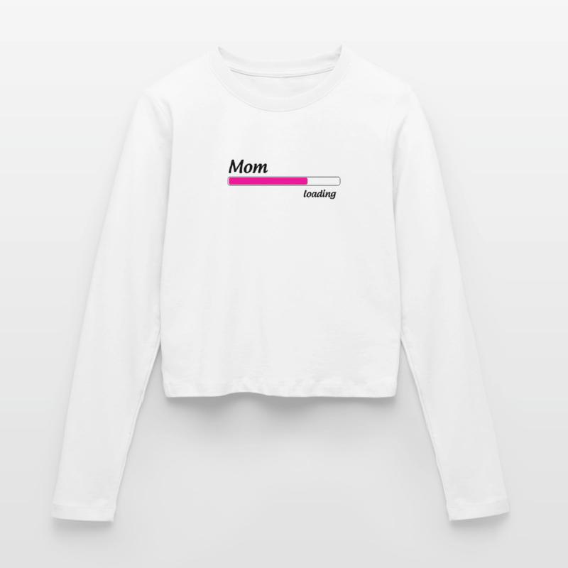 Maman loading... Please Wait - Future Mère Manches longues slim fit Femme