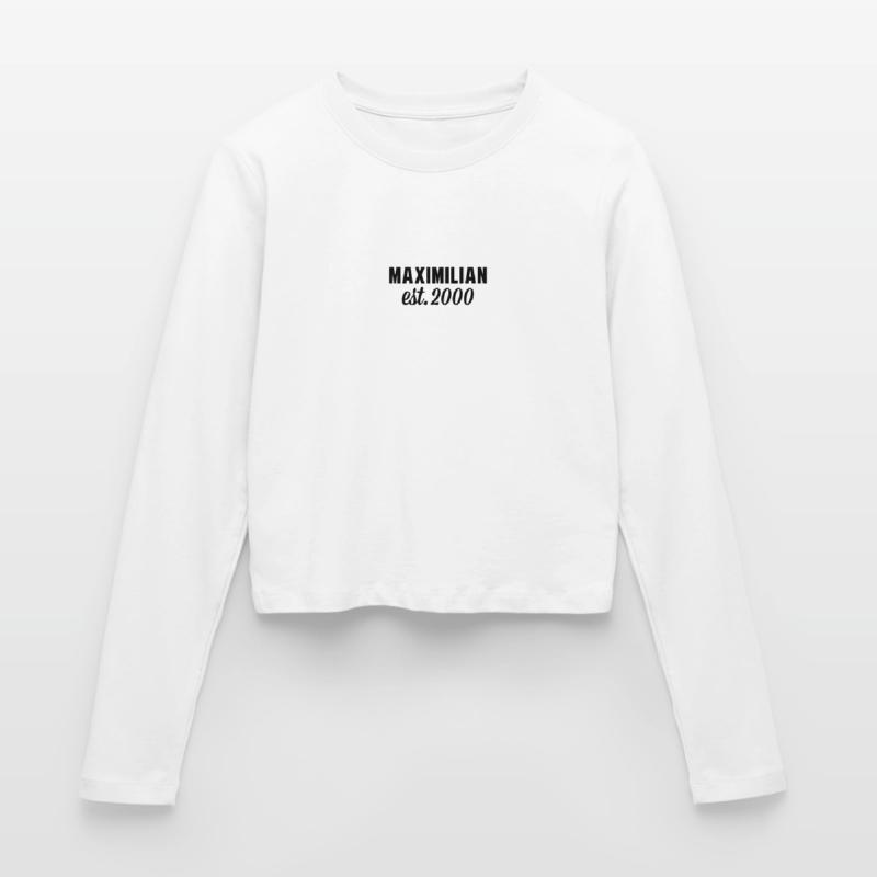 Maximilian est 2000 Frauen Slim Fit Langarmshirt