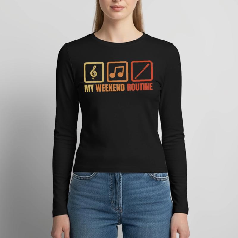 Flutists Weekend Program Women's Slim Fit Longsleeve