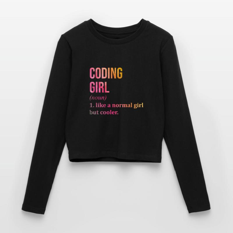 Coding Women's Slim Fit Longsleeve