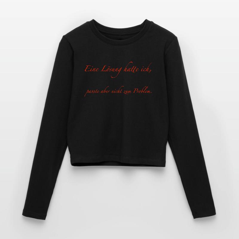 J’avais une solution Manches longues slim fit Femme