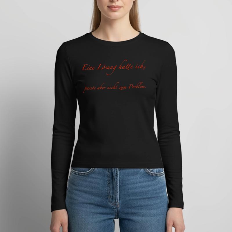 J’avais une solution Manches longues slim fit Femme