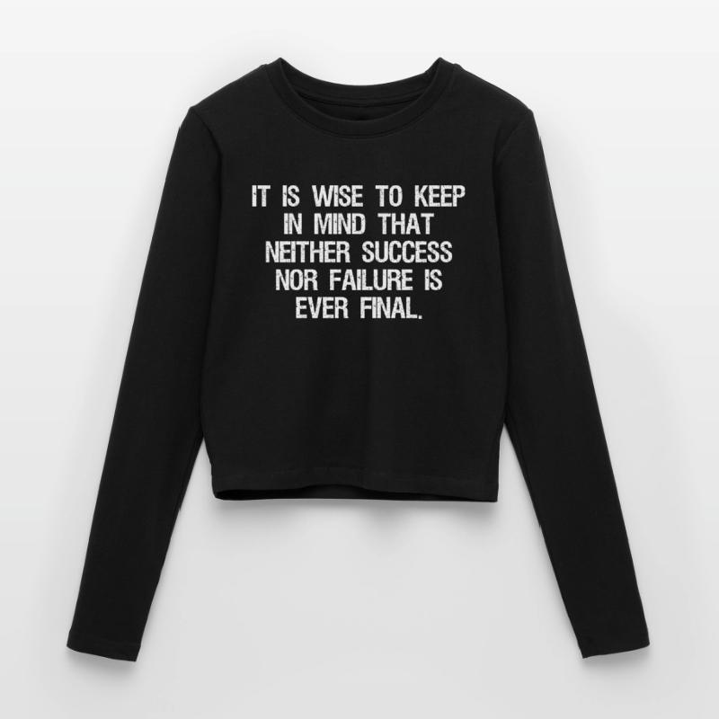 it is wise to keep in mind that neither success Women's Slim Fit Longsleeve