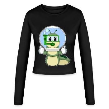 Caterpillar Aquarium - Manches longues slim fit Femme - noir - Devant - AI Model Female 172 light (172cm)