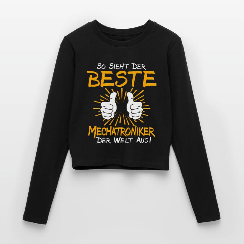 Mechatronics Technician Gift Idea Women's Slim Fit Longsleeve