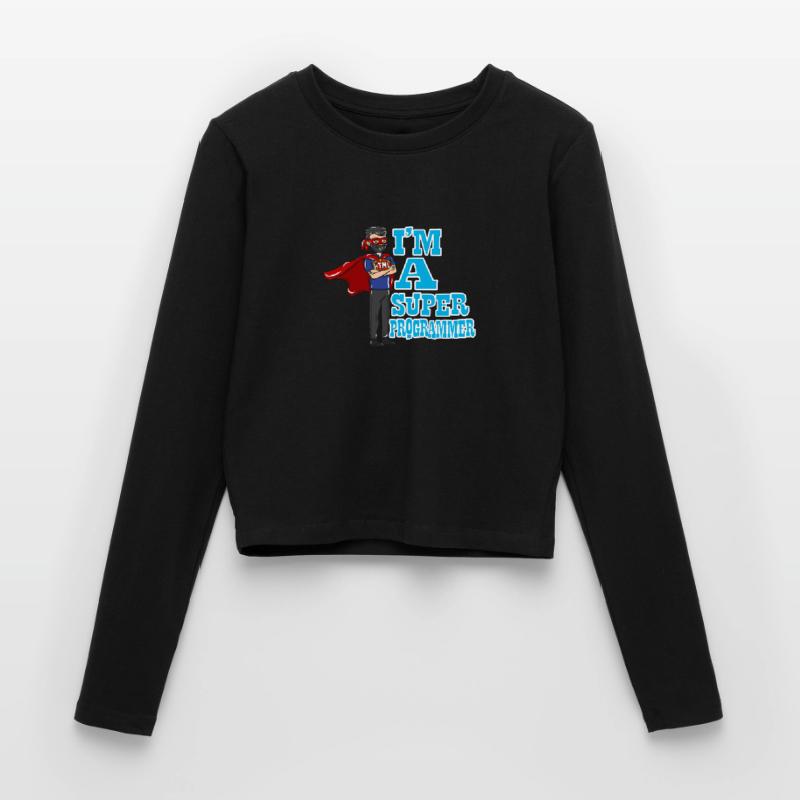 Programmer computer science gift Women's Slim Fit Longsleeve