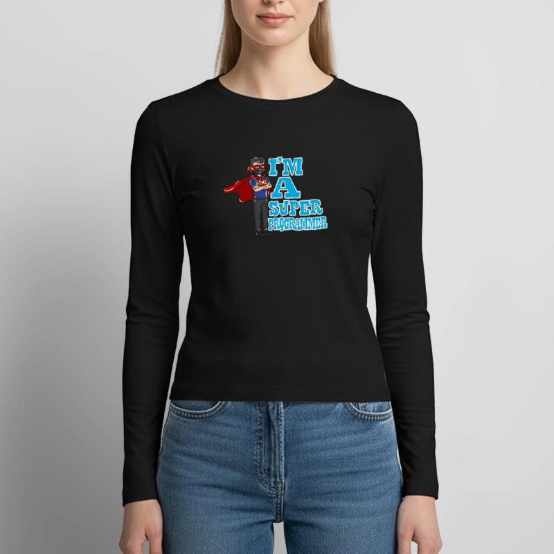 Programmer computer science gift Women's Slim Fit Longsleeve