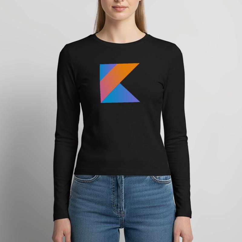 programmateur nerd computer source nouveau K sign pc c Manches longues slim fit Femme
