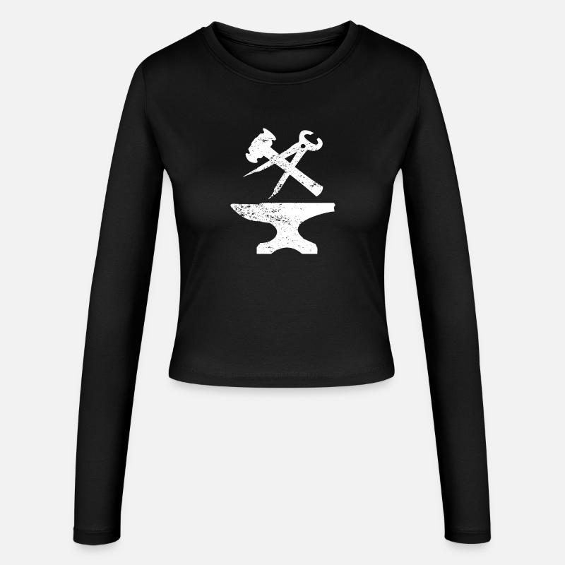 Blacksmith - Women's Slim Fit Longsleeve - black