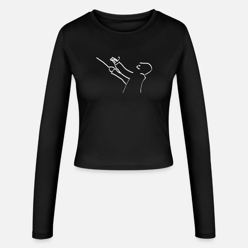 Conductor - Women's Slim Fit Longsleeve - black