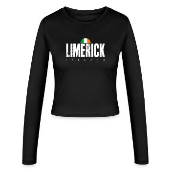 Détails de conception requis - Manches longues slim fit Femme - noir - Devant - AI Model Female 172 light (172cm)