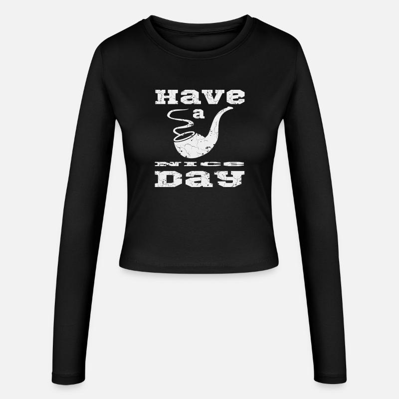 Whistle with text - Women's Slim Fit Longsleeve - black