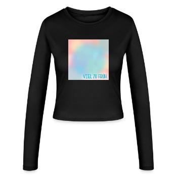FAIRE SON DEUIL BIEN TROP TÔT - Manches longues slim fit Femme - noir - Devant - AI Model Female 172 light (172cm)