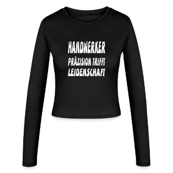 Artisan - Manches longues slim fit Femme - noir - Devant - AI Model Female 172 light (172cm)