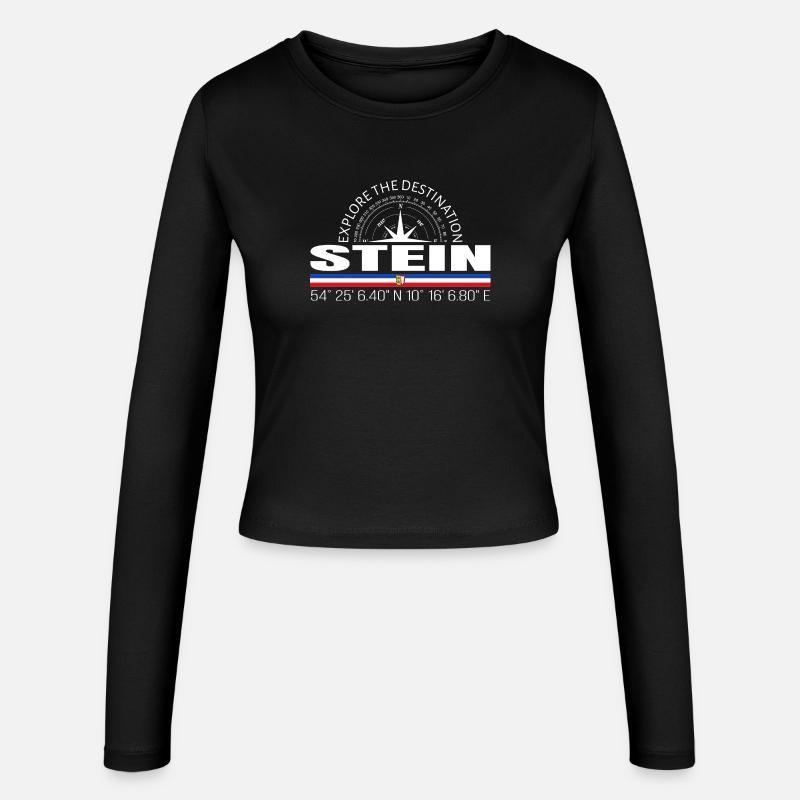 Stone - Women's Slim Fit Longsleeve - black