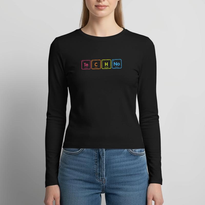 Techno elements Women's Slim Fit Longsleeve