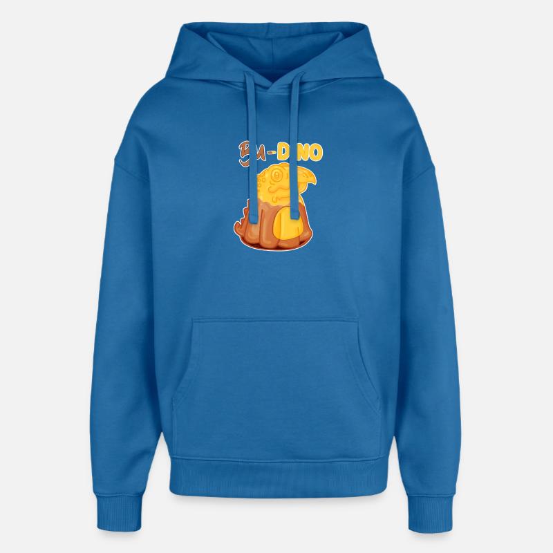 Pudding - Sweat à capuche unisexe Stanley/Stella Oversized - bleu attentif