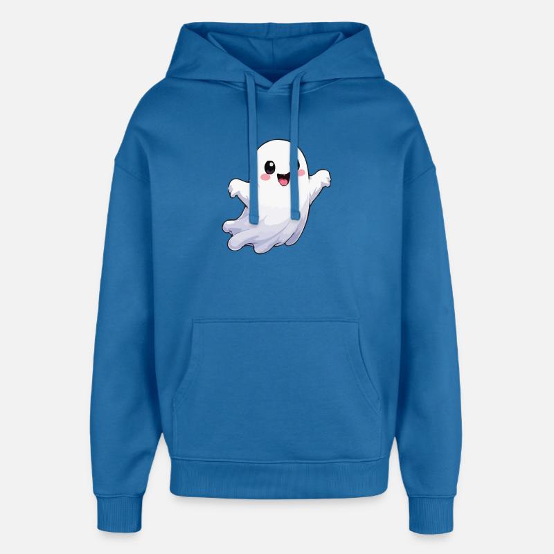geist-comic-fun - Oversized Unisex Hoodie von Stanley/Stella - Achtsames Blau
