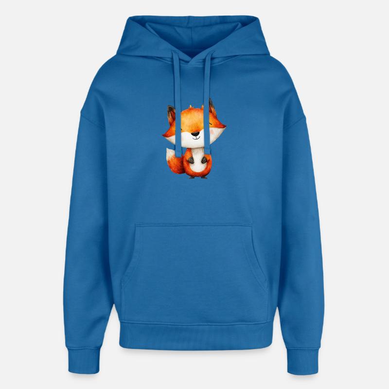renard_17 - Stanley/Stella Oversized Hettegenser unisex - oppmerksom blå