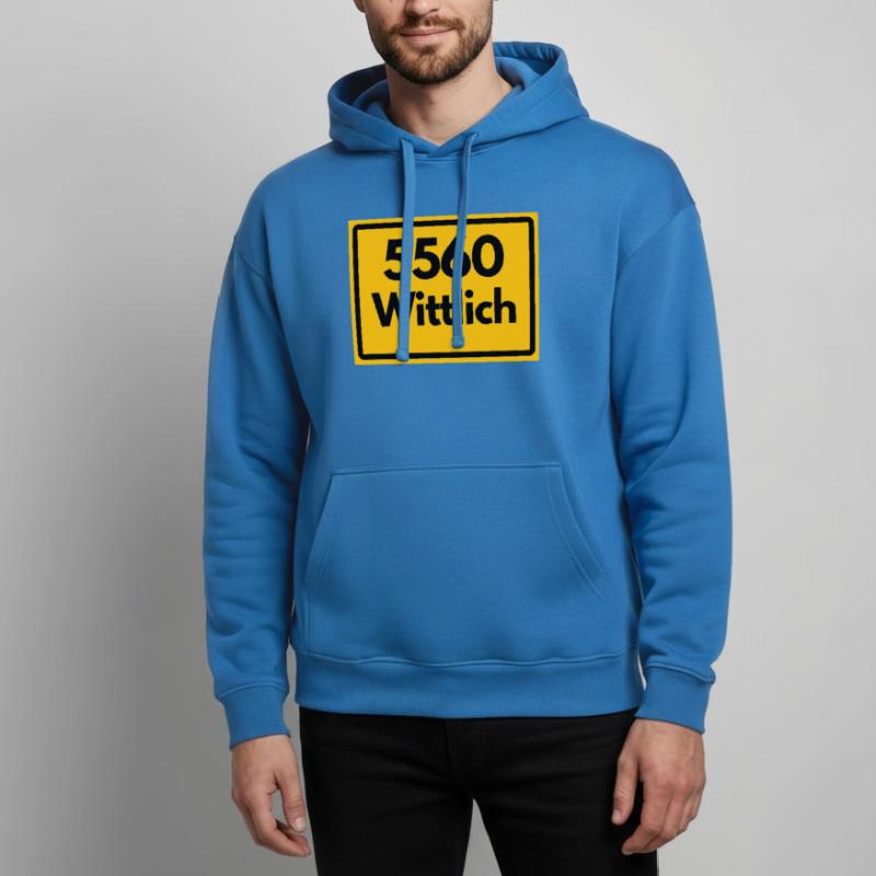 OLD POSTCODE POSTCODE RETRO 5560 WITTLICH Oversized Unisex Hoodie by Stanley/Stella