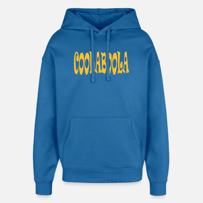 COOLABOOLA - Sweat à capuche unisexe Stanley/Stella Oversized - bleu attentif