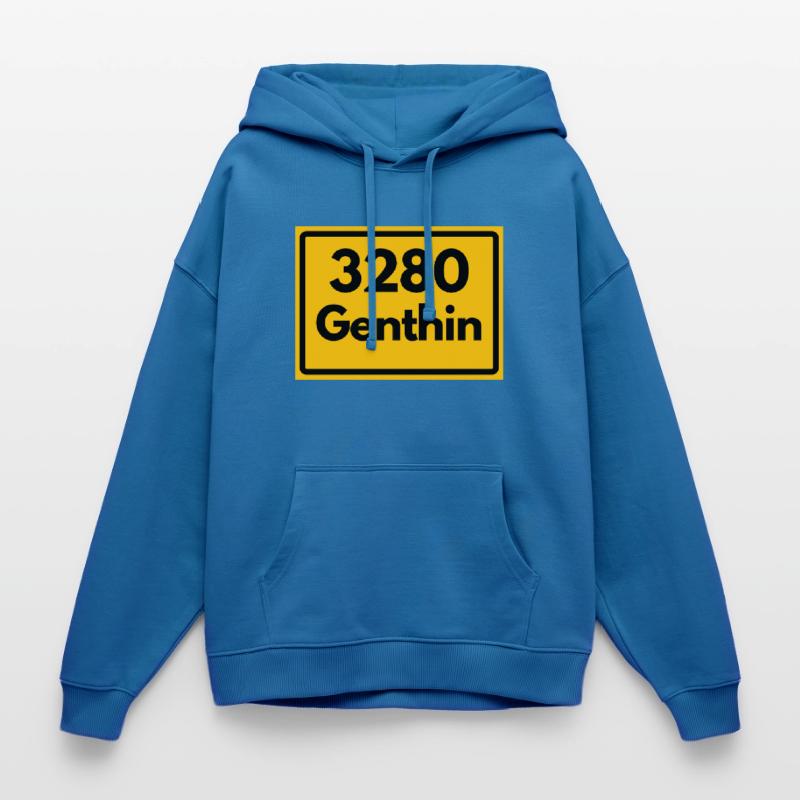 OLD POSTCODE POSTCODE RETRO 3280 GENTHIN HEIMAT Oversized Unisex Hoodie by Stanley/Stella