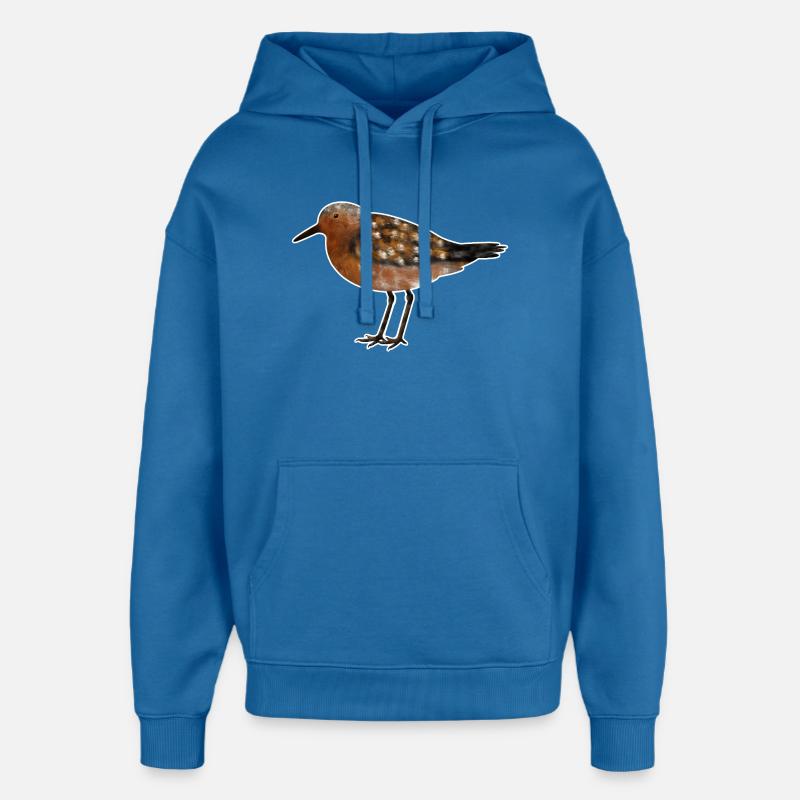 Knut.1 - Sweat à capuche unisexe Stanley/Stella Oversized - bleu attentif