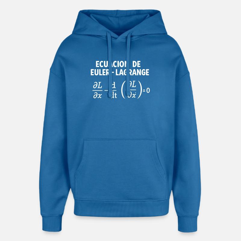EC-EULER-LAGRANGE - Oversized Unisex Hoodie von Stanley/Stella - Achtsames Blau
