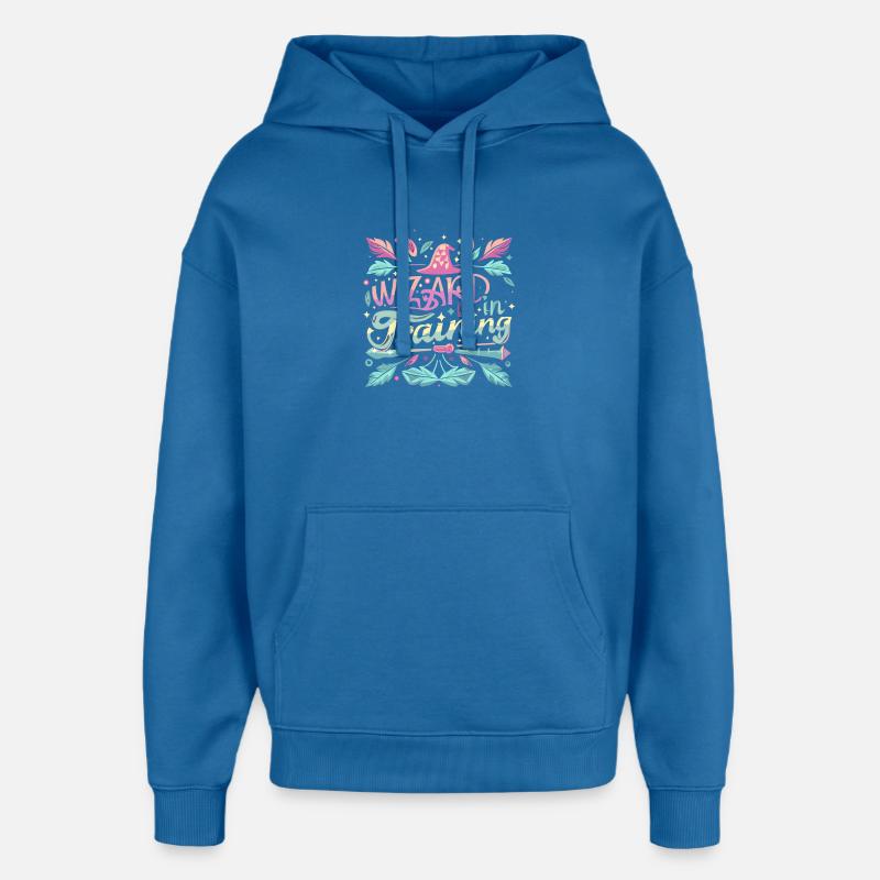 Wizard in Training - Oversized Unisex Hoodie von Stanley/Stella - Achtsames Blau
