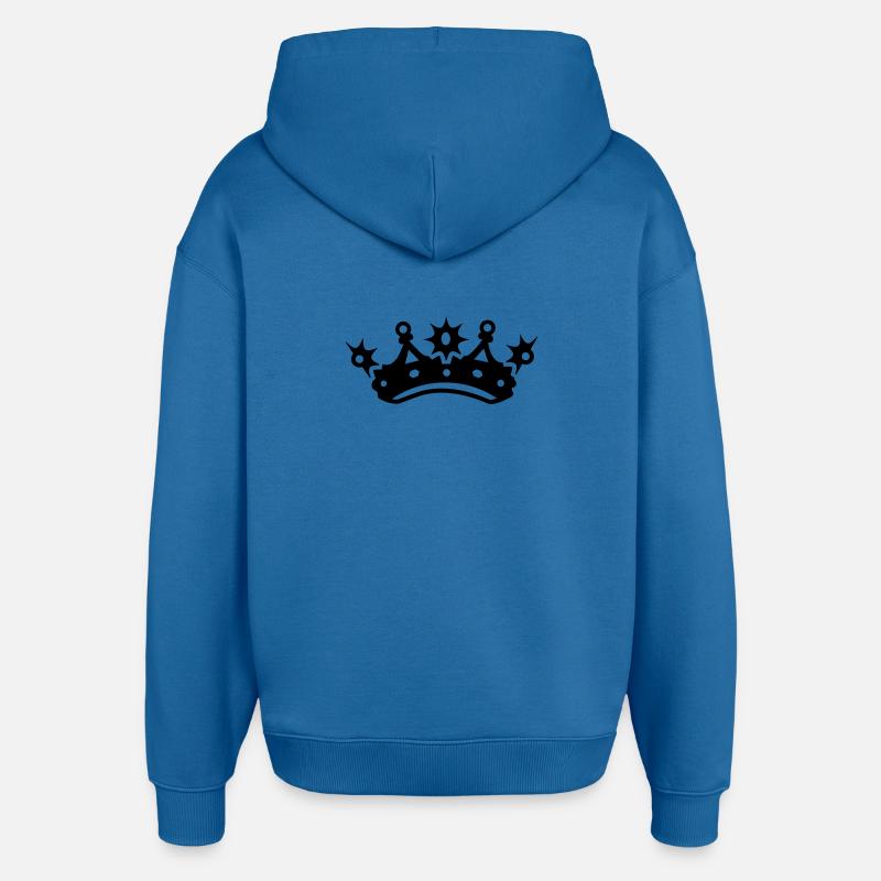 Diamant - Sweat à capuche unisexe Stanley/Stella Oversized - bleu attentif