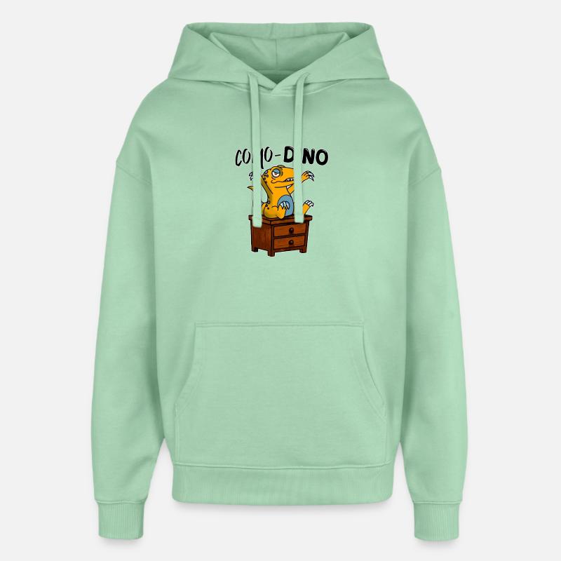 Table de nuit - Sweat à capuche unisexe Stanley/Stella Oversized - jade brumeux