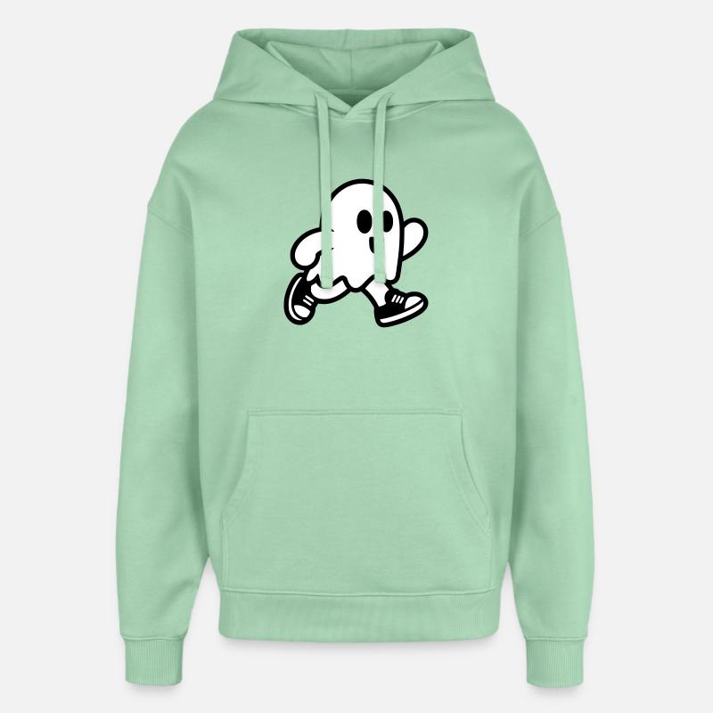 fantôme - Sweat à capuche unisexe Stanley/Stella Oversized - jade brumeux