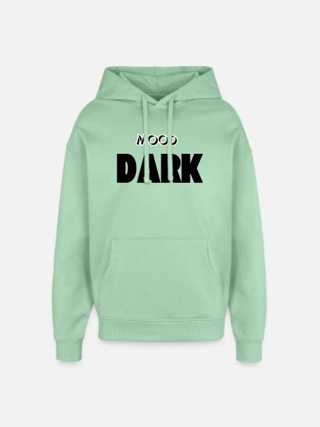 Mood: Dark - Oversized Unisex Hoodie by Stanley/Stella - misty jade