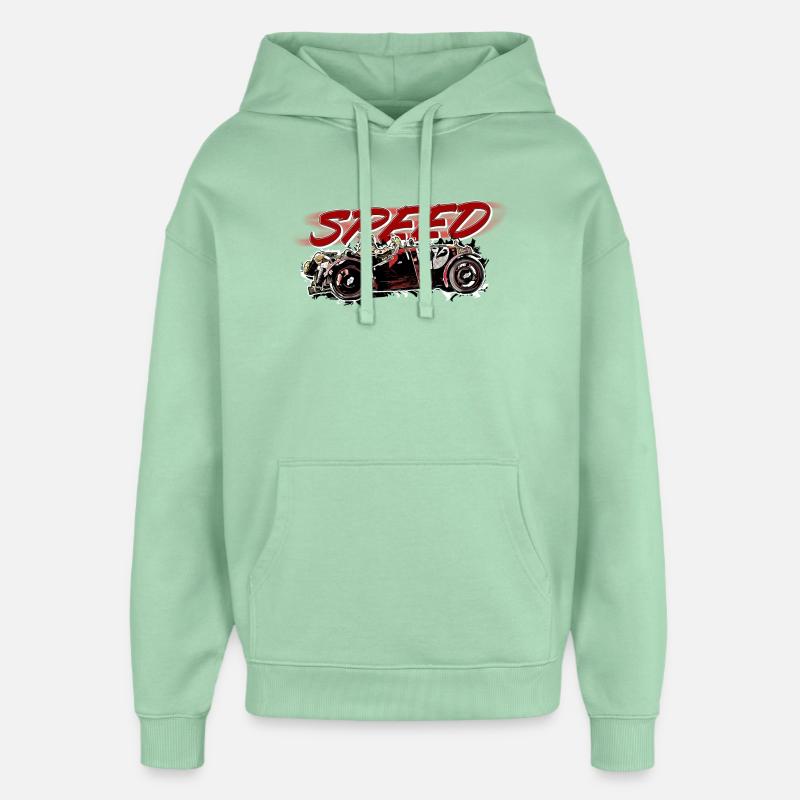 Oldtimer - Speed - Oversized Unisex Hoodie von Stanley/Stella - Nebeljade
