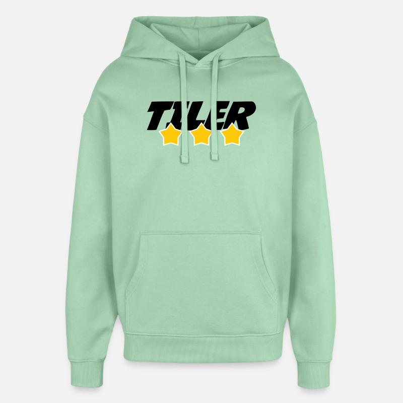 Carreleur – pro carrelage pose précision métier  - Sweat à capuche unisexe Stanley/Stella Oversized - jade brumeux