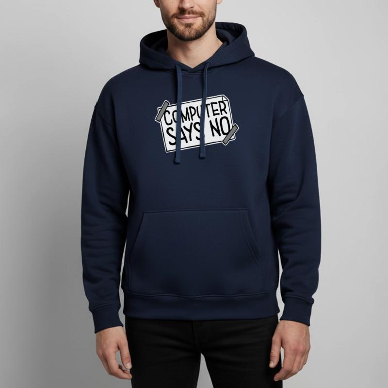 Computer Says No Lustig Programmierer Nerd Technik Oversized Unisex Hoodie von Stanley/Stella