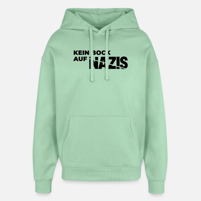 Kein_Bock_auf_Nazis - Oversized Unisex Hoodie von Stanley/Stella - Nebeljade
