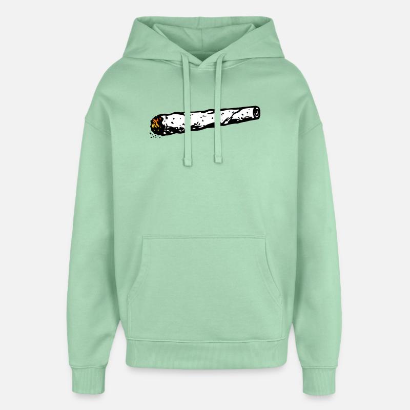 articulation - Sweat à capuche unisexe Stanley/Stella Oversized - jade brumeux