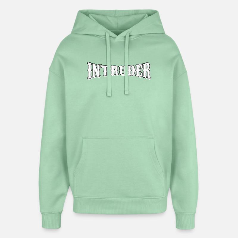 intruder hacker eindringling clan sticker computer - Oversized Unisex Hoodie von Stanley/Stella - Nebeljade