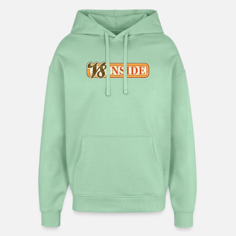 V8 Inside - Oversized Unisex Hoodie von Stanley/Stella - Nebeljade
