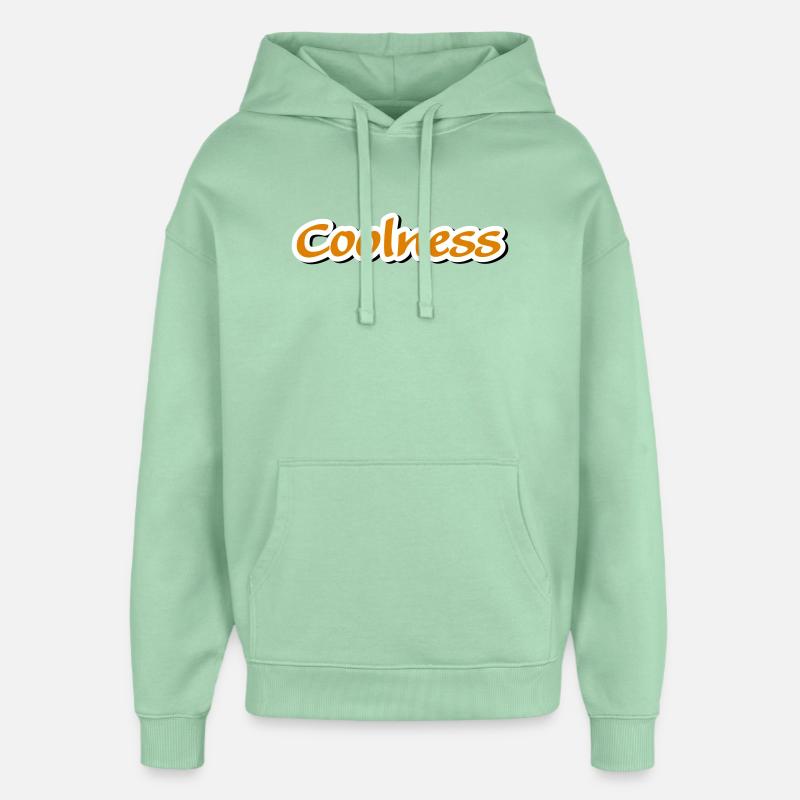 coolness claim Vectorgraphic - Oversized Unisex Hoodie von Stanley/Stella - Nebeljade