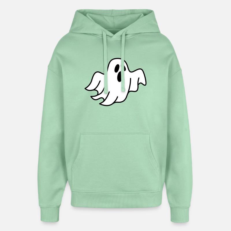 Geist oder Gespenst - Oversized Unisex Hoodie von Stanley/Stella - Nebeljade