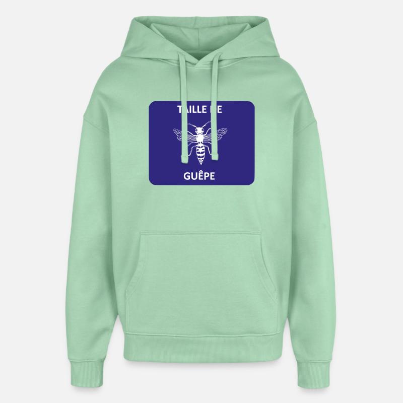 Taille de guêpe - Sweat à capuche unisexe Stanley/Stella Oversized - jade brumeux