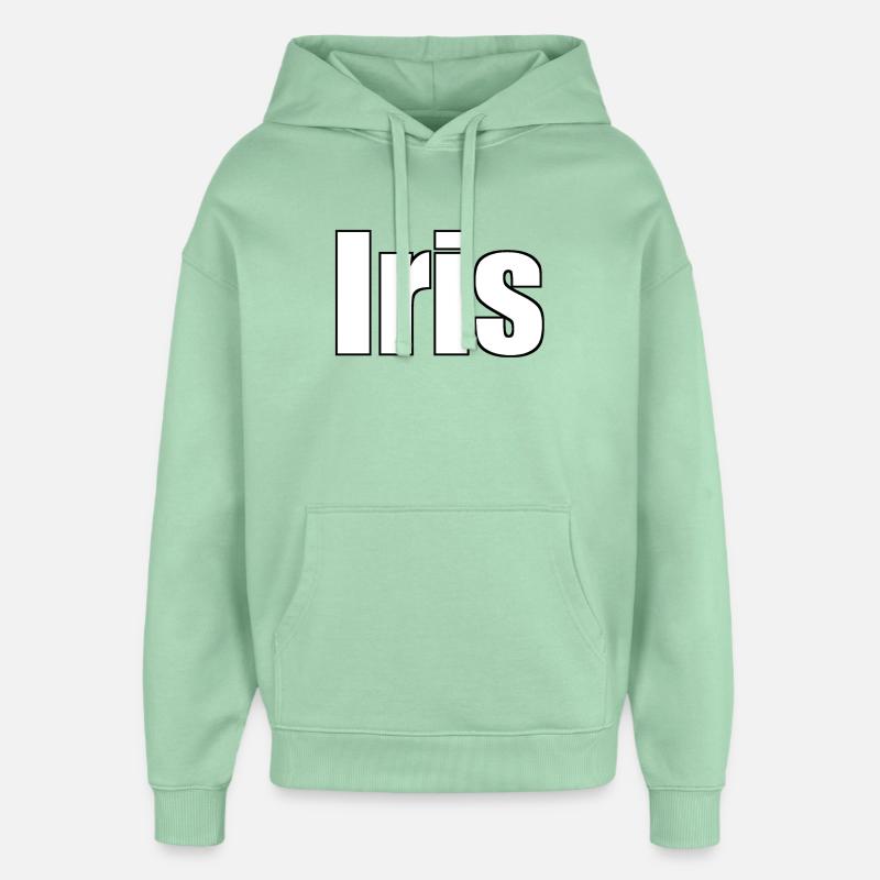 Iris - Oversized Unisex Hoodie von Stanley/Stella - Nebeljade