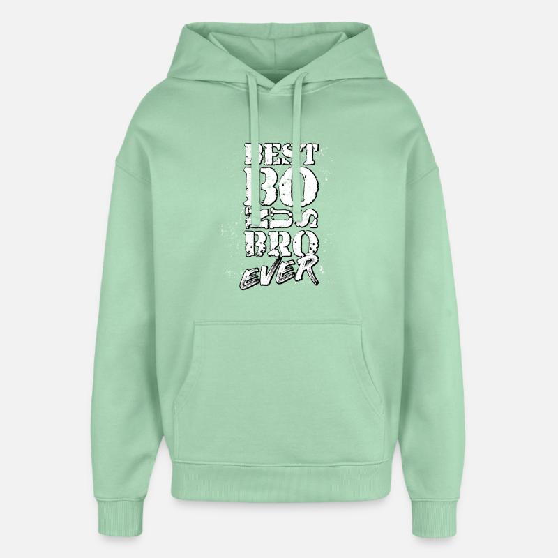 Frangin - Sweat à capuche unisexe Stanley/Stella Oversized - jade brumeux