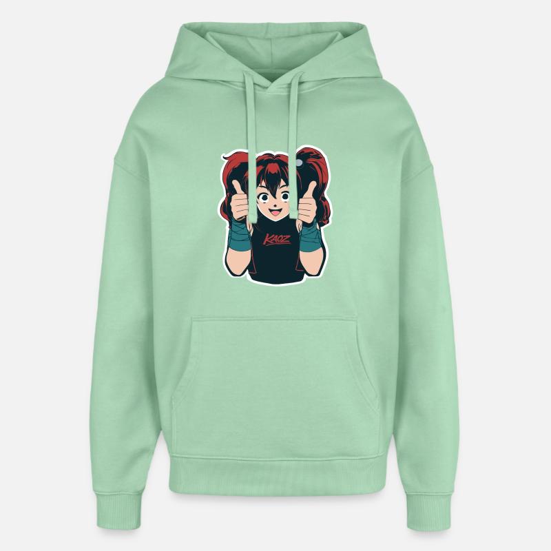 Kaoz Cheer Avatar - Oversized Unisex Hoodie von Stanley/Stella - Nebeljade
