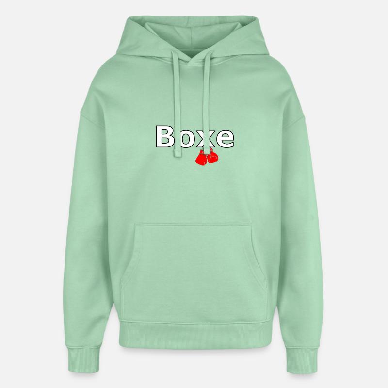 Boxen - Oversized Unisex Hoodie von Stanley/Stella - Nebeljade